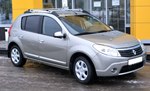 Багажник РЕЙЛИНГИ на крышу Sandero цвет Черный 021602 