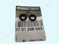 Кольца уплотнительные инжектора 8V (компл. 2 шт) Renault оригинал 7701206043 